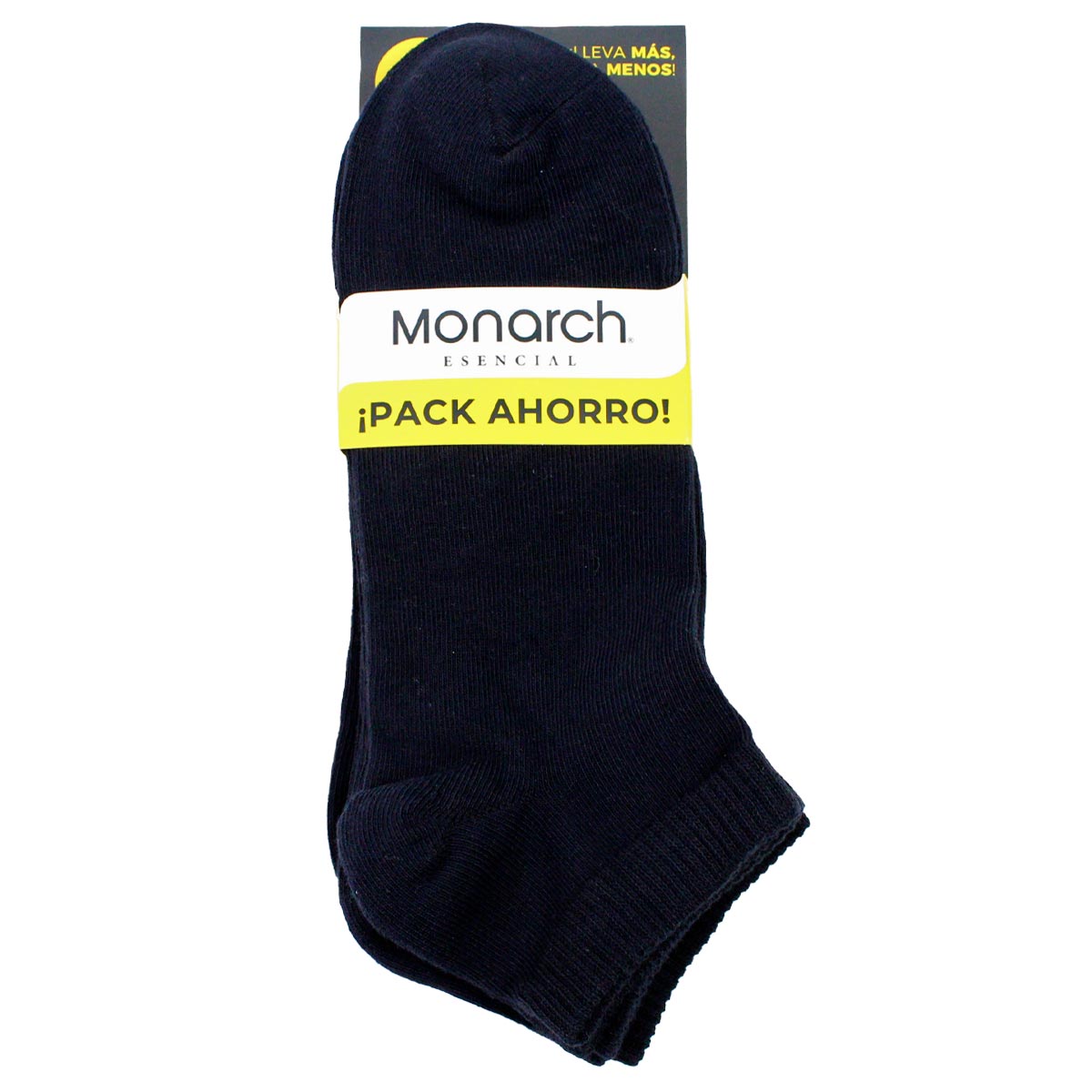 Monarch - 4 Pares Calcetín Algodón Liso Largo 0/4
