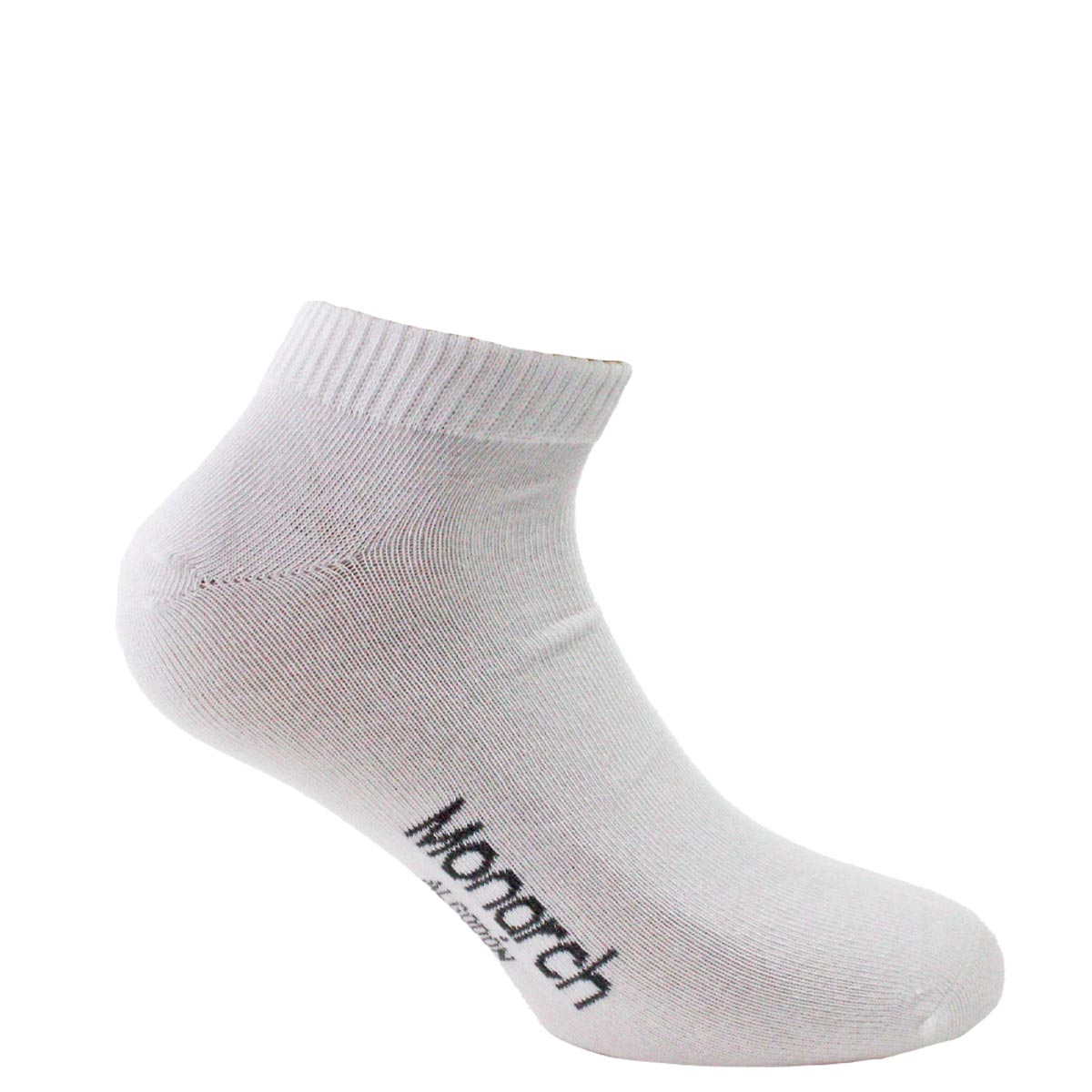 Monarch - 4 Pares Calcetín Algodón Liso Largo 0/4