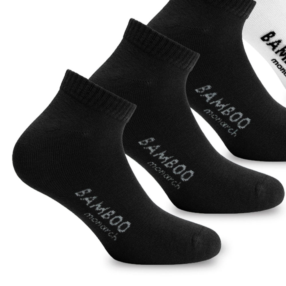 Monarch - 6 Pares Calcetines Bamboo Escolar