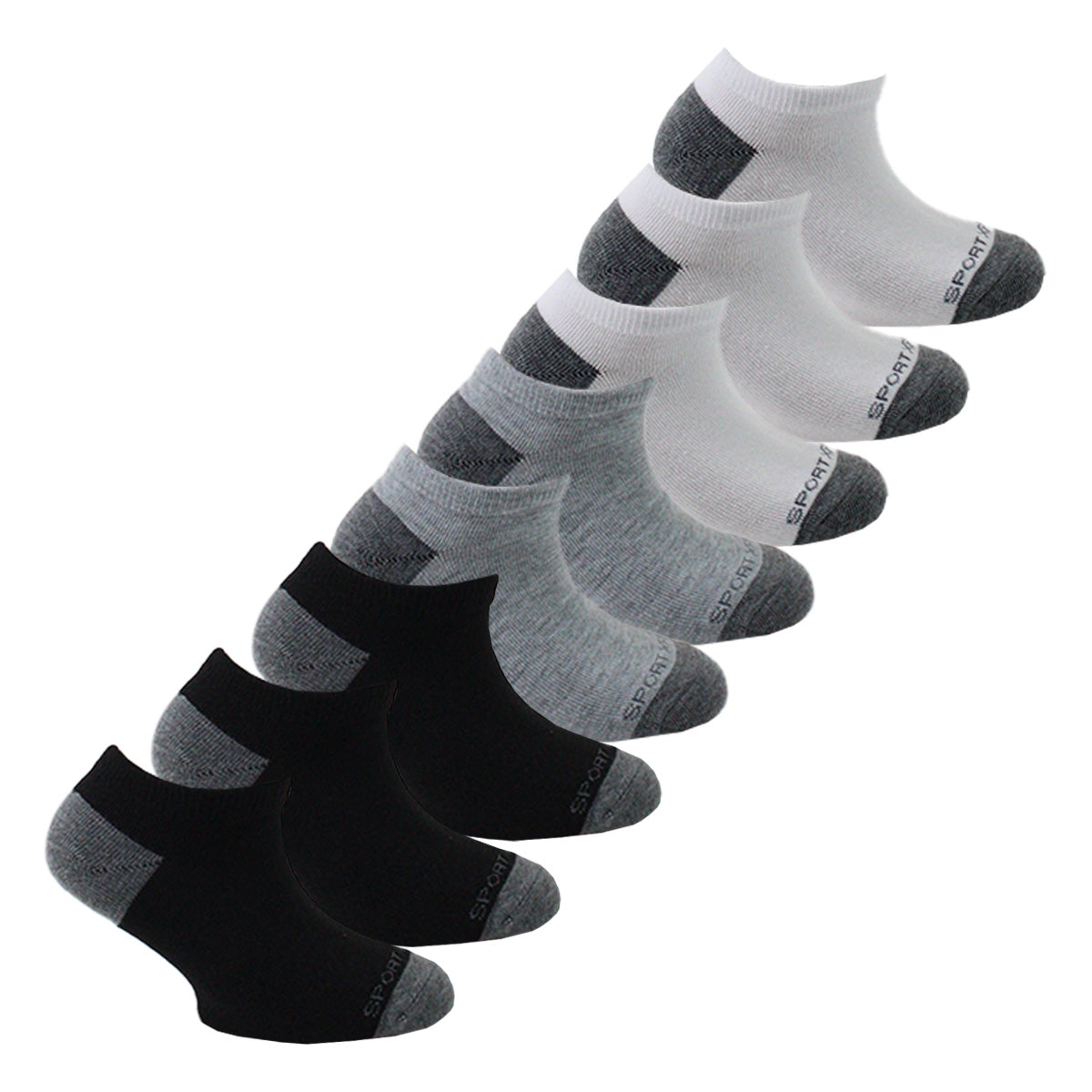Monarch - 8 Pares Calcetín Sport Xpert Largo 2/4