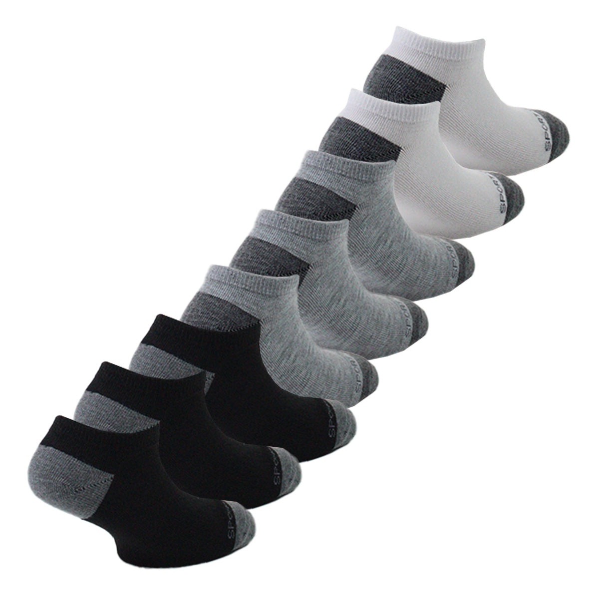 Monarch - 8 Pares Calcetín Sport Xpert Largo 2/4