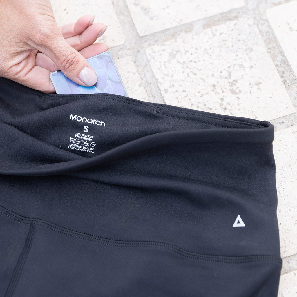 Monarch - Calza Biker Sport Negro