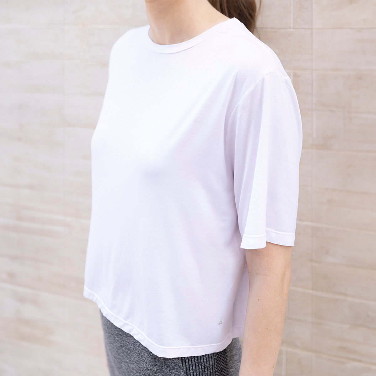 Monarch - Polera Manga Corta Blanco