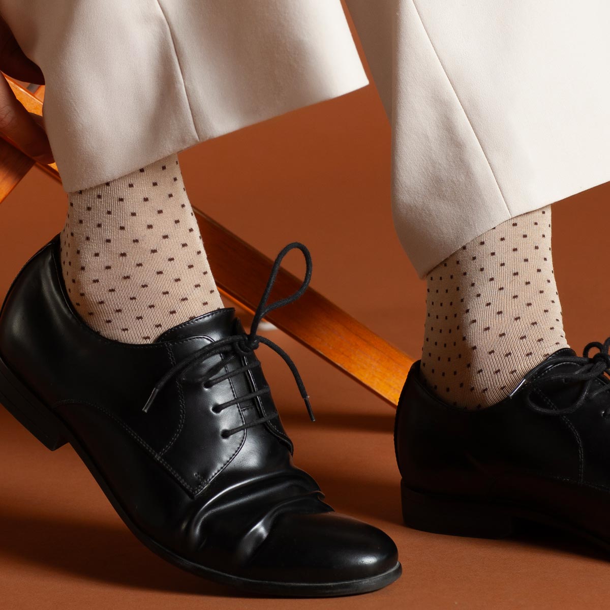 Peruggi - 2 Pares Calcetín Hilo Diseño