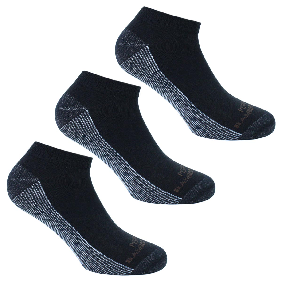 Peruggi - 3 Pares Calcetin Cobre + Bamboo Corto Largo 0/4