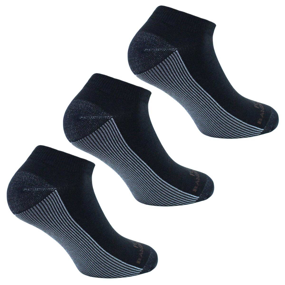 Peruggi - 3 Pares Calcetin Cobre + Bamboo Corto Largo 0/4