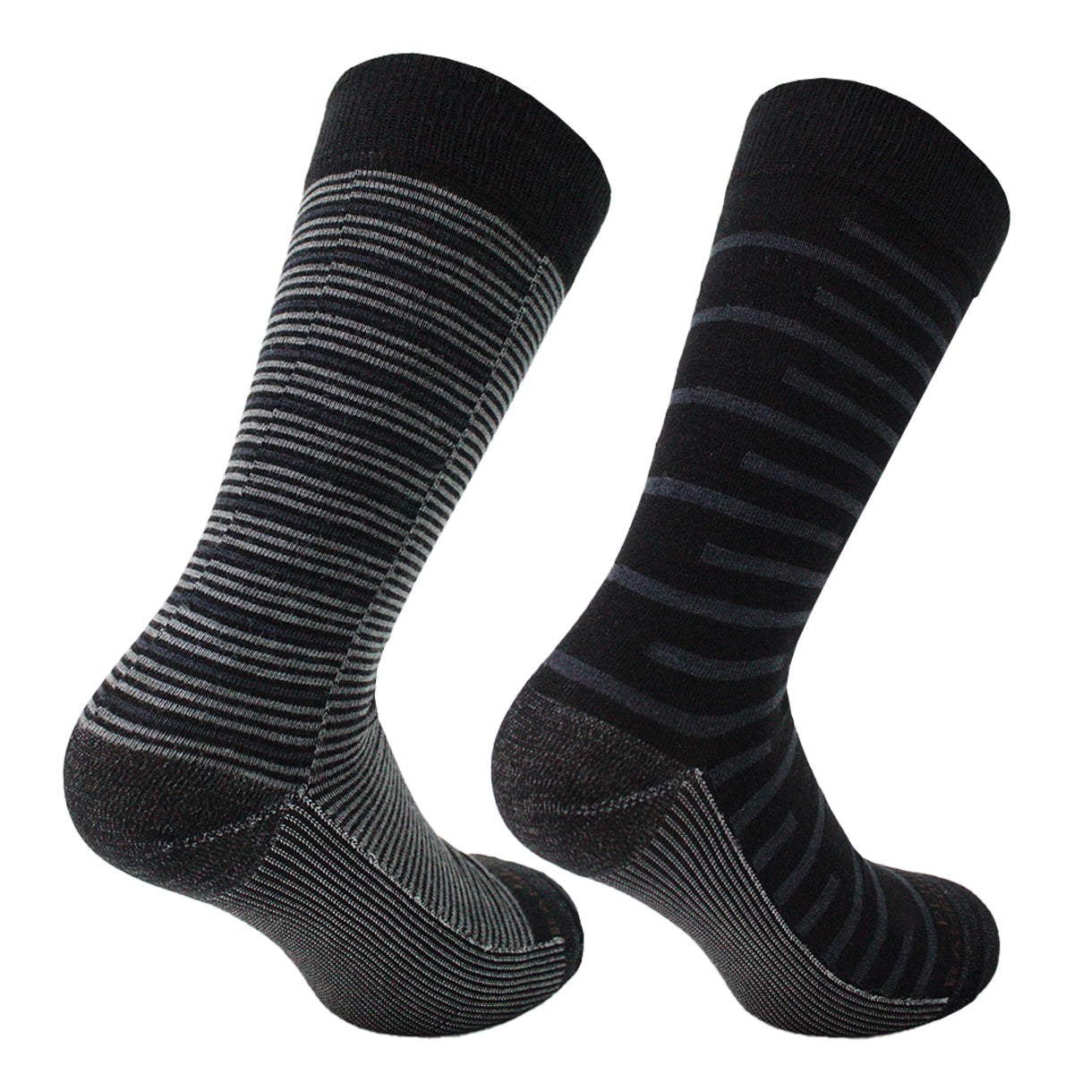 Peruggi - 2 Pares Calcetín Cobre + Bamboo Diseño Largo Americano