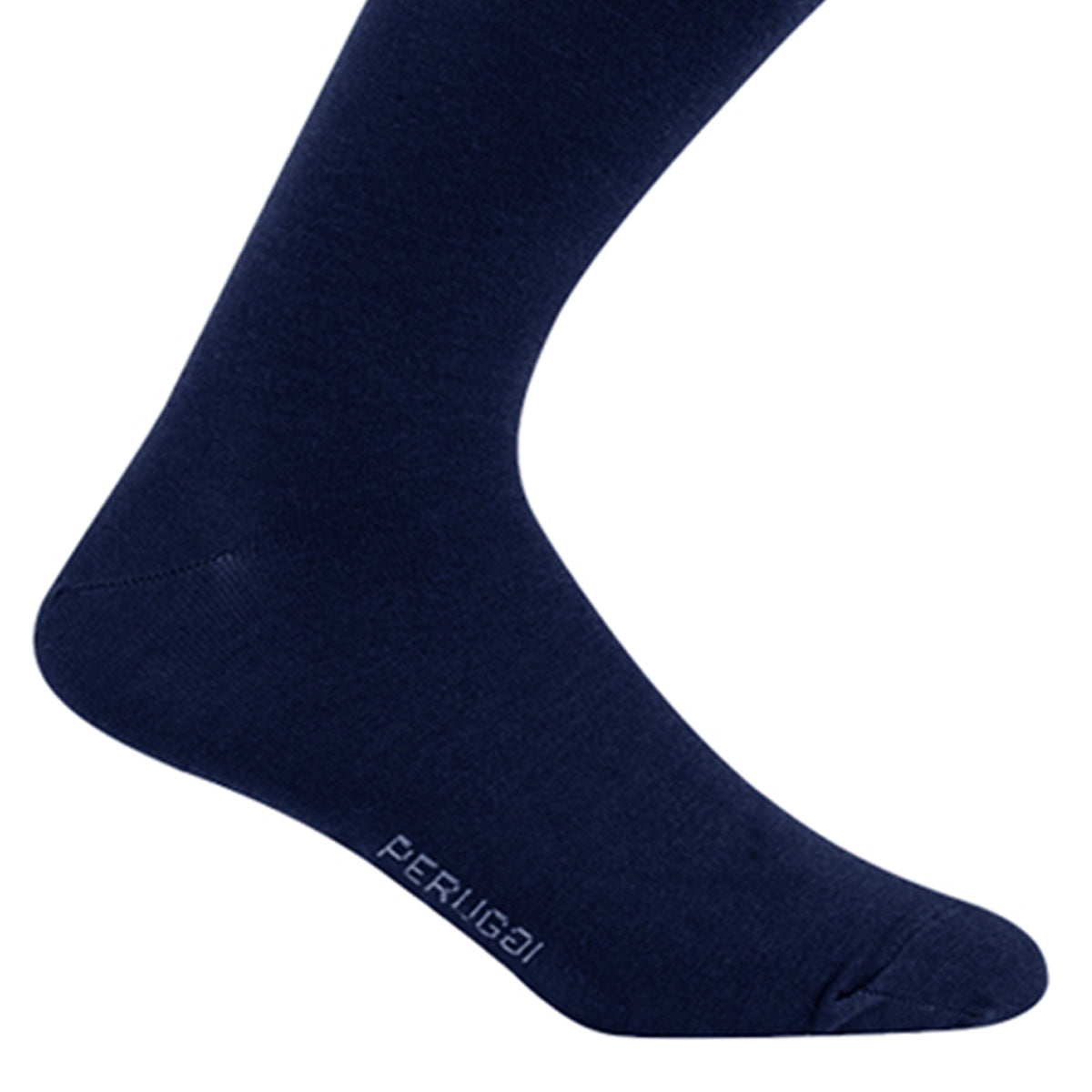 Peruggi - 3 Pares Calcetin Bamboo Liso Largo 3/4