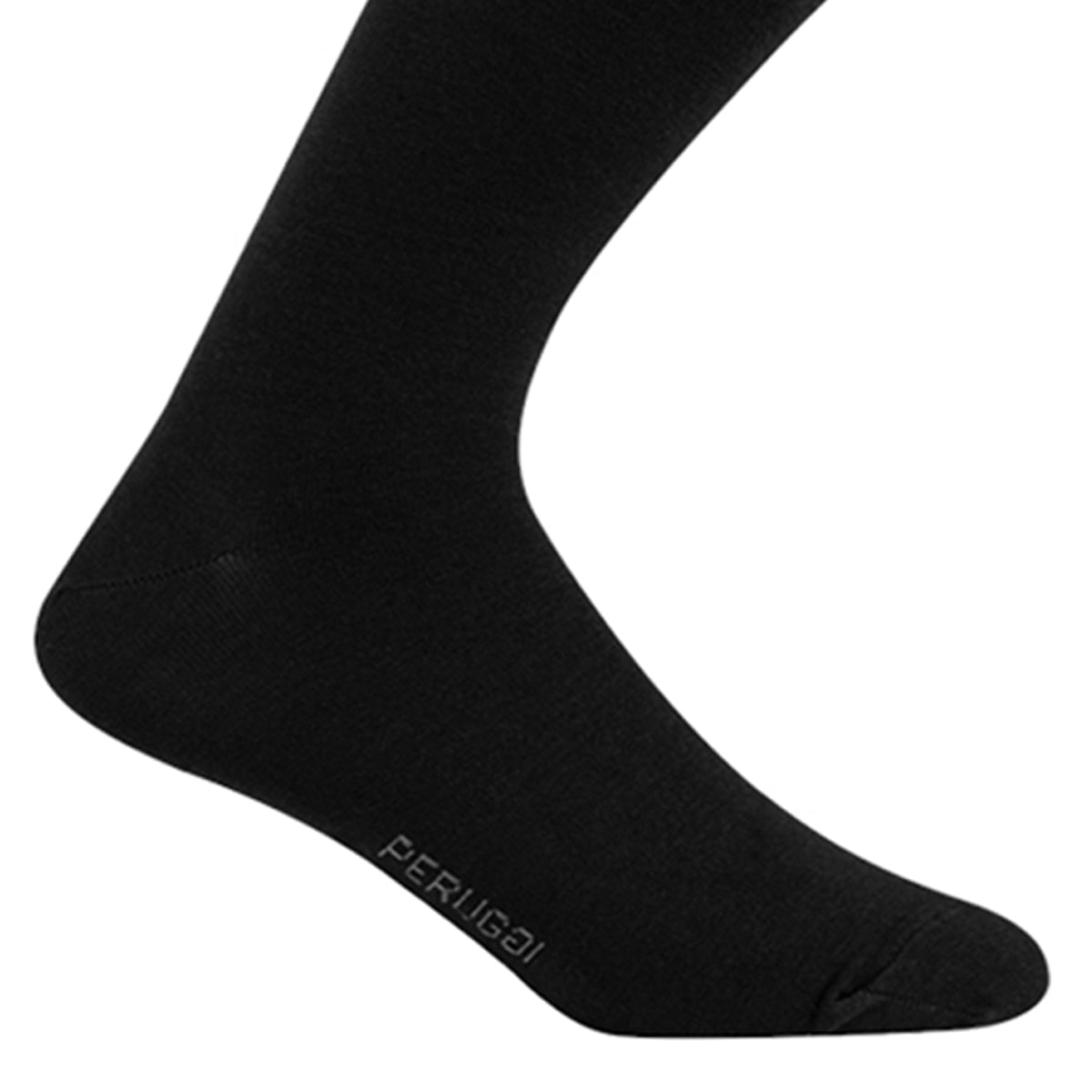 Peruggi - 3 Pares Calcetin Bamboo Liso Largo 3/4