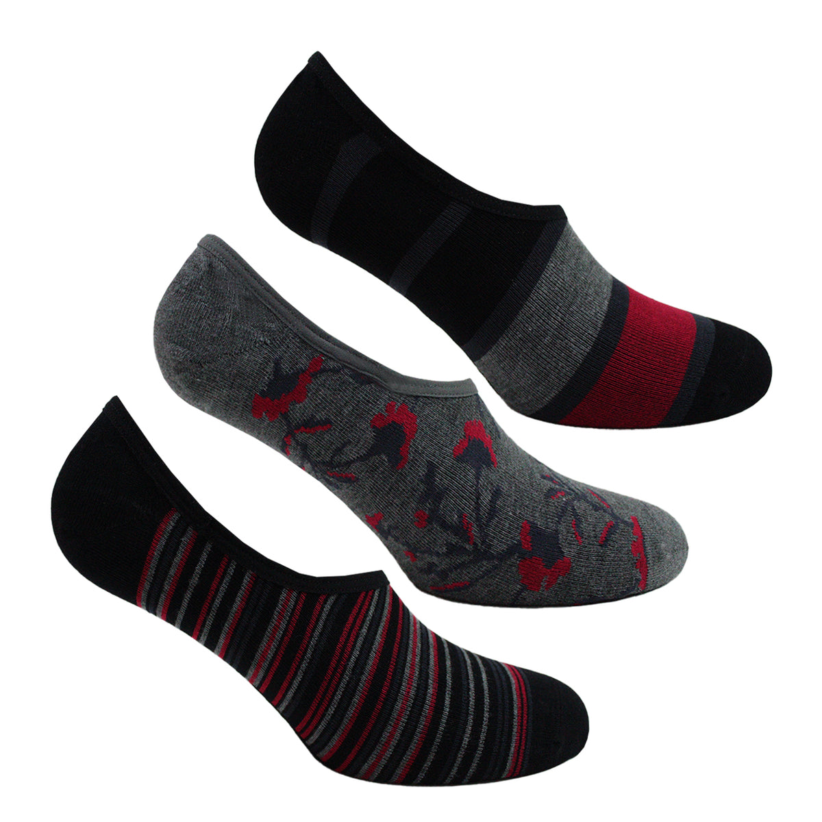 Peruggi - 3 Pares Calcetín Bamboo Multiray