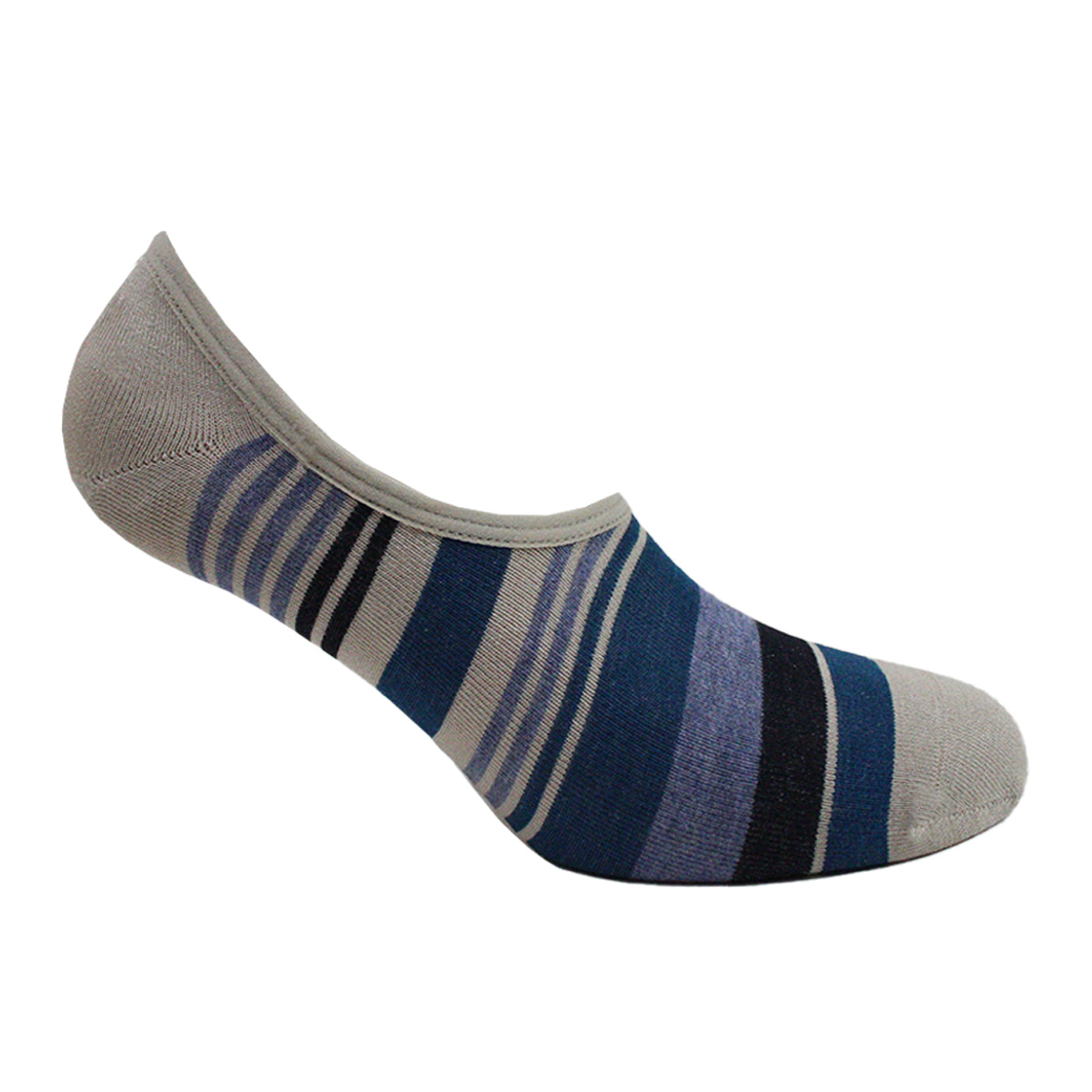Peruggi - 3 Pares Calcetín Bamboo Franjas