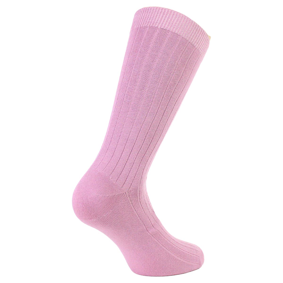 Peruggi - Calcetín Bamboo Acanalado Largo Americano