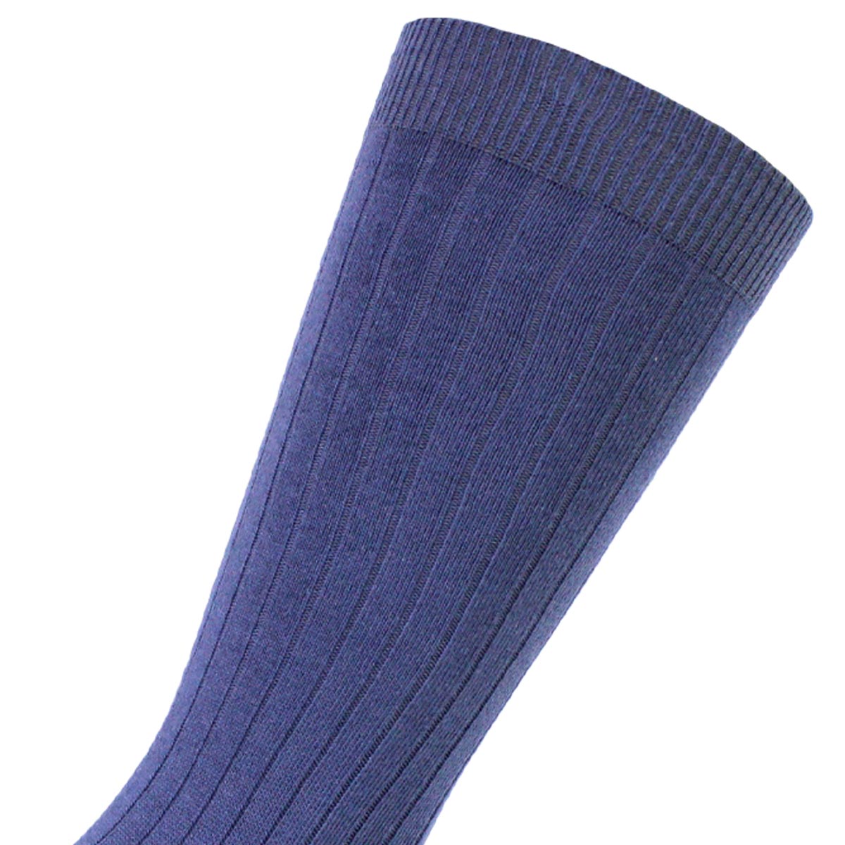 Peruggi - Calcetín Bamboo Acanalado Largo Americano