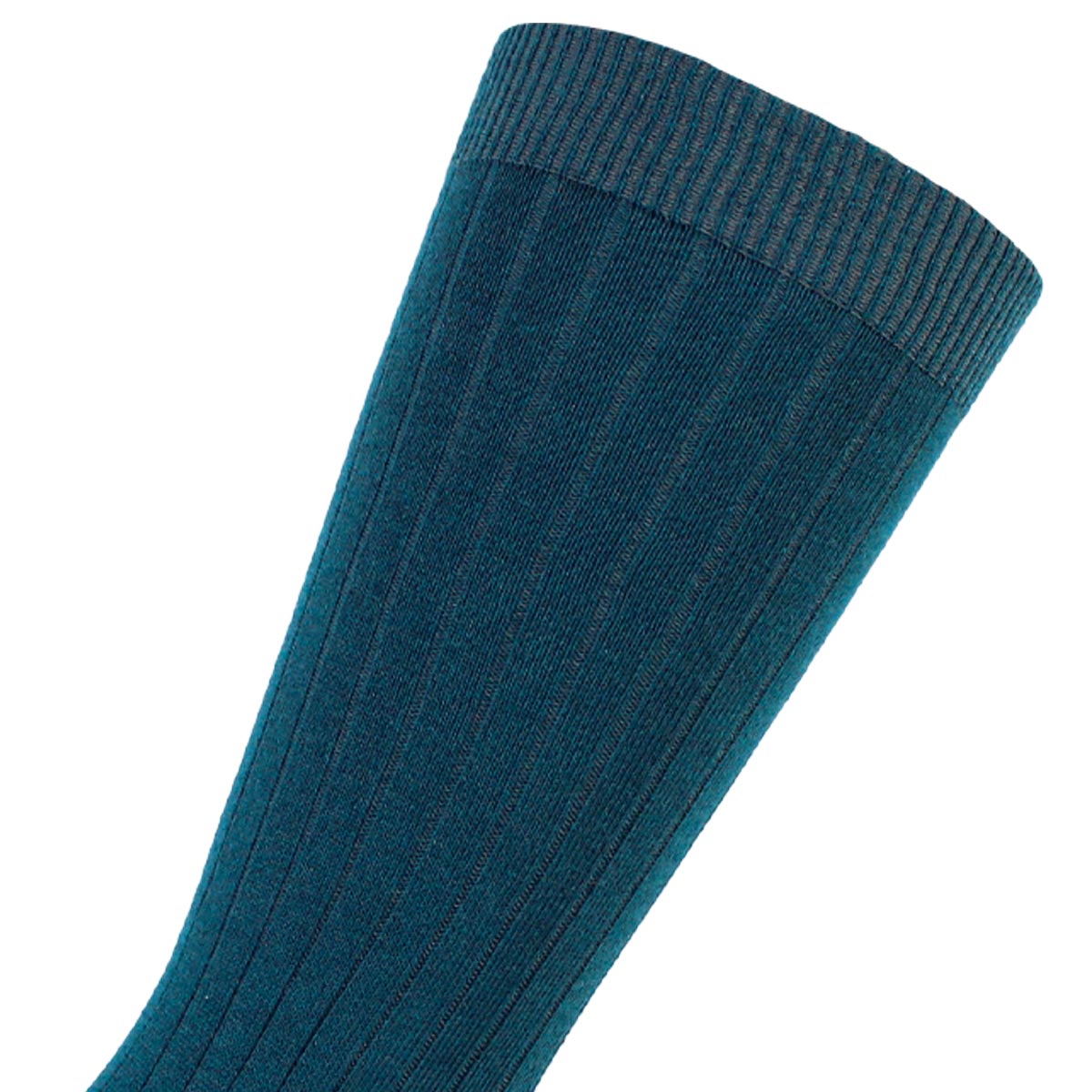 Peruggi - Calcetín Bamboo Acanalado Largo Americano