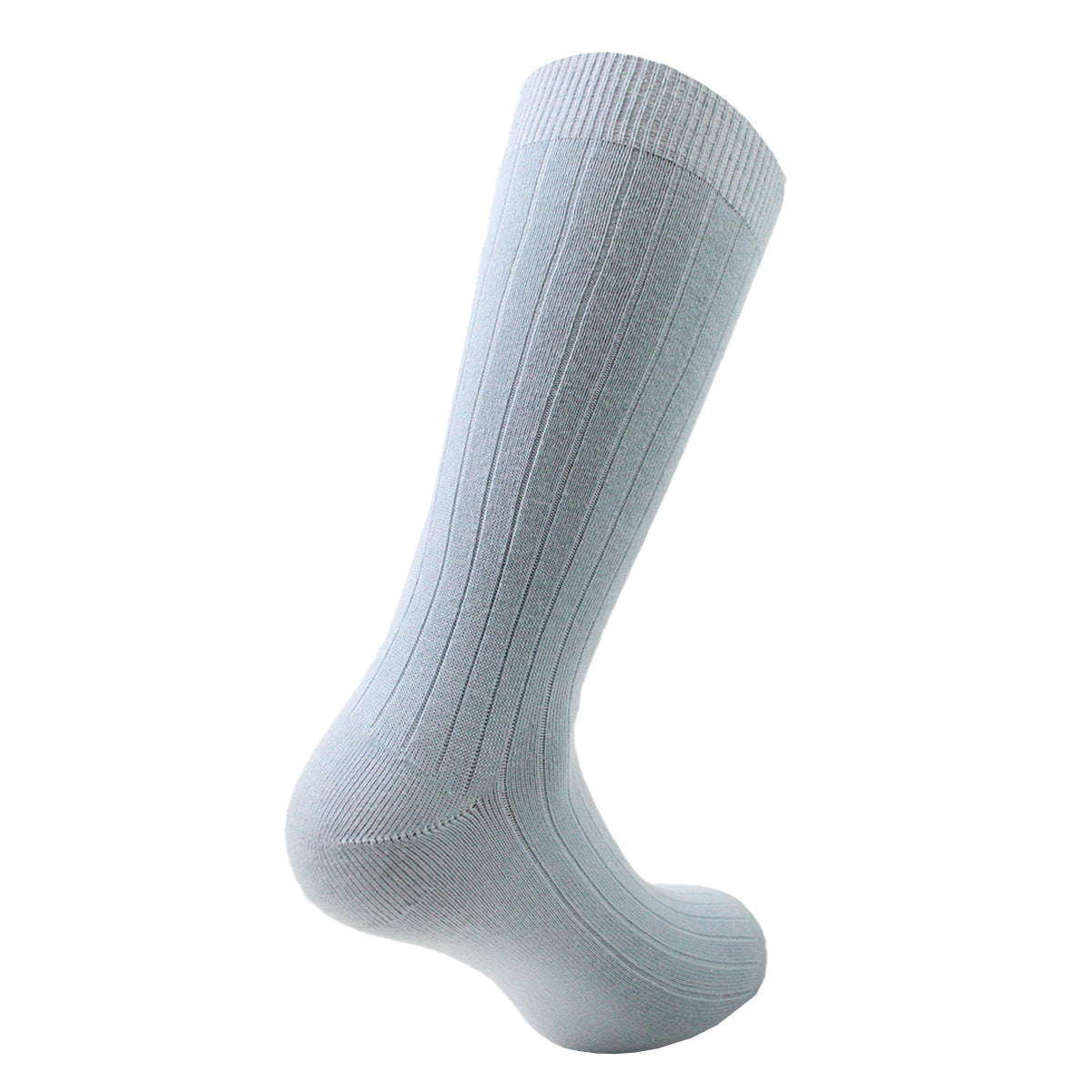 Peruggi - Calcetín Bamboo Acanalado Largo Americano