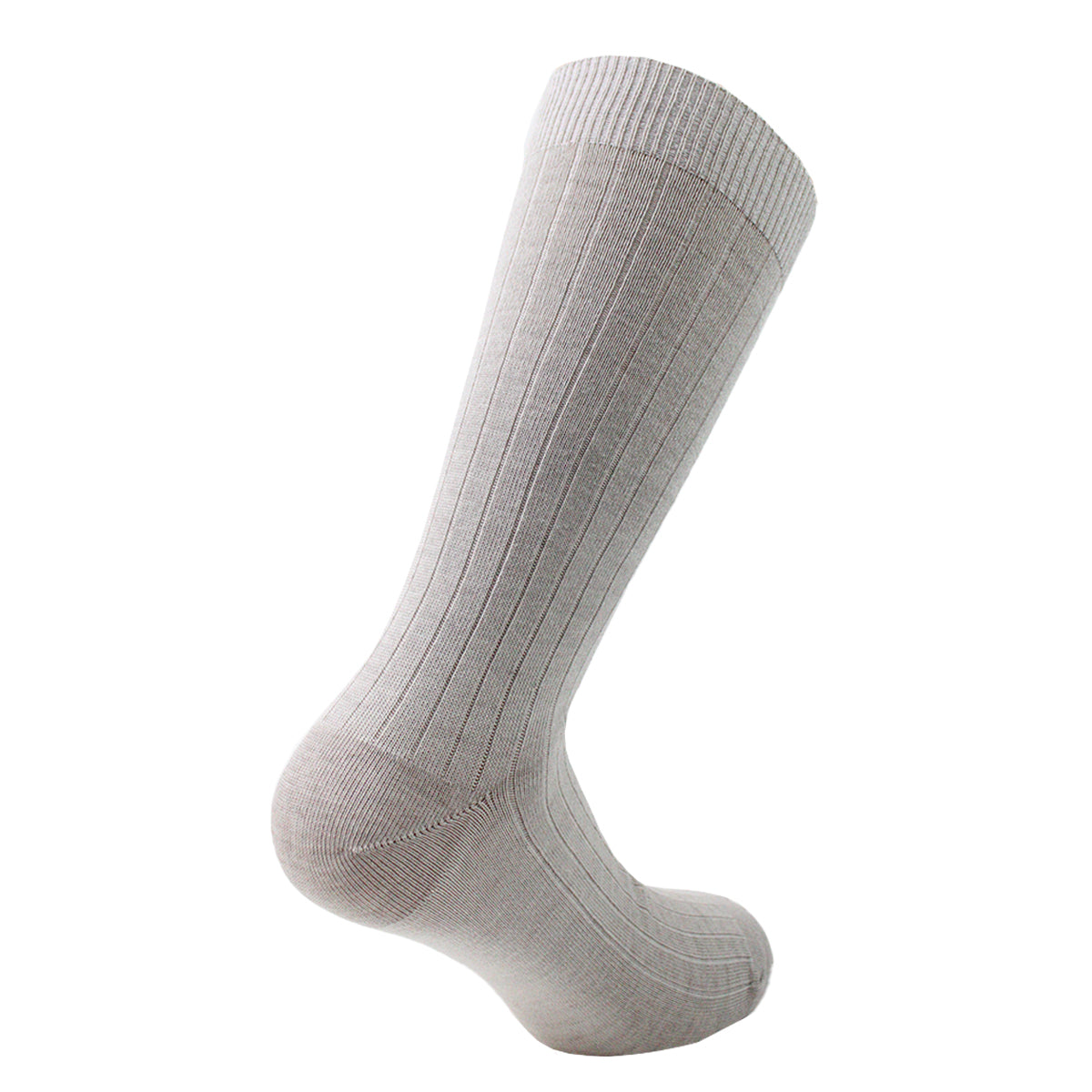 Peruggi - Calcetín Bamboo Acanalado Largo Americano