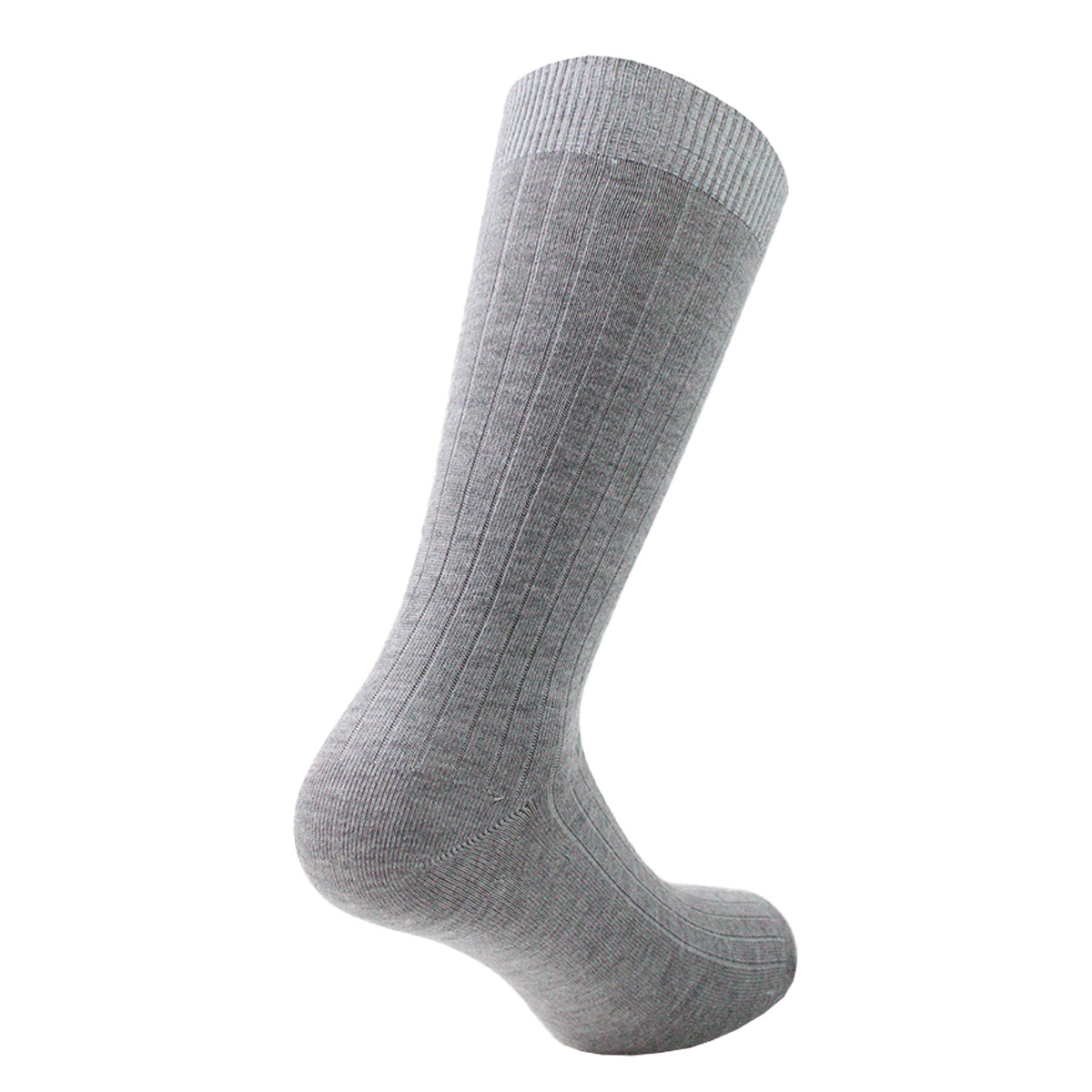 Peruggi - Calcetín Bamboo Acanalado Largo Americano