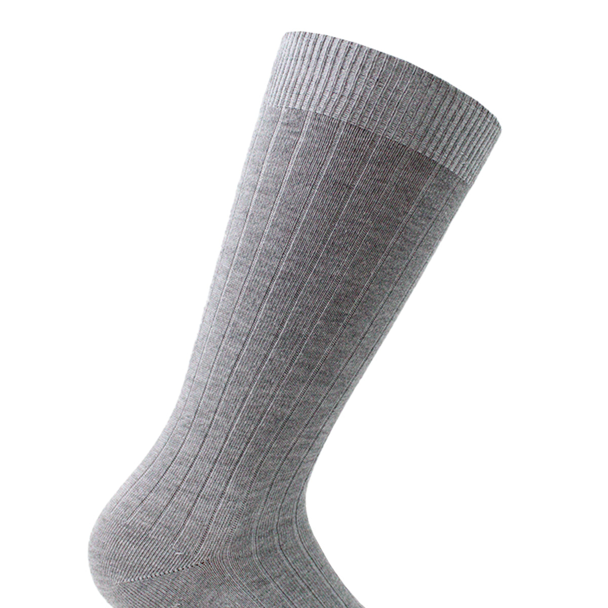 Peruggi - Calcetín Bamboo Acanalado Largo Americano