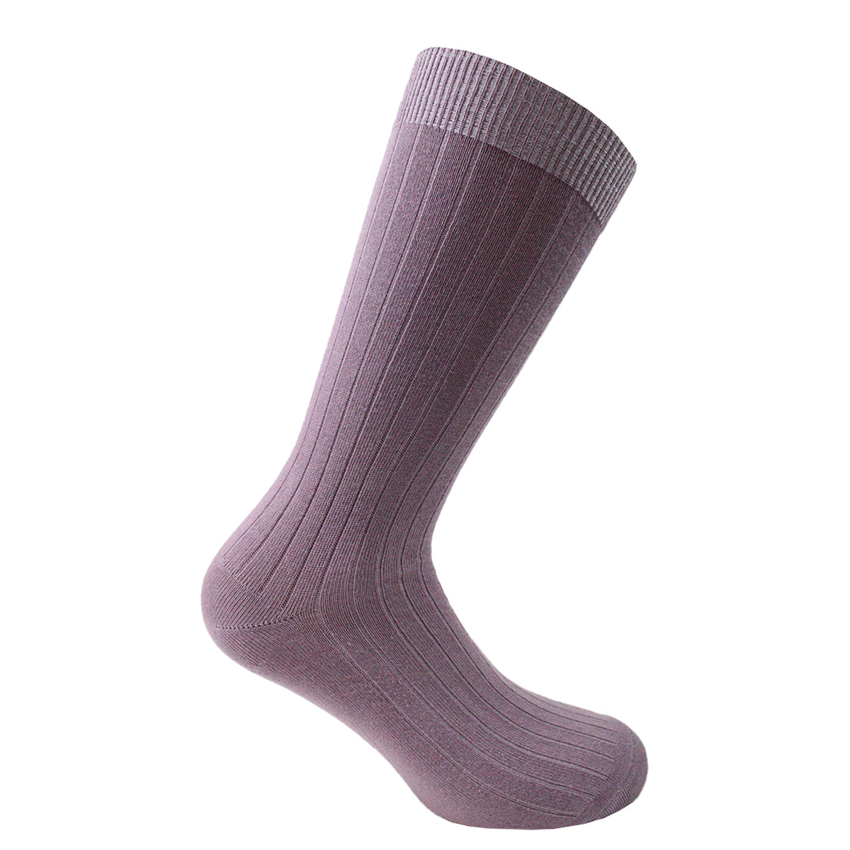 Peruggi - Calcetín Bamboo Acanalado Largo Americano