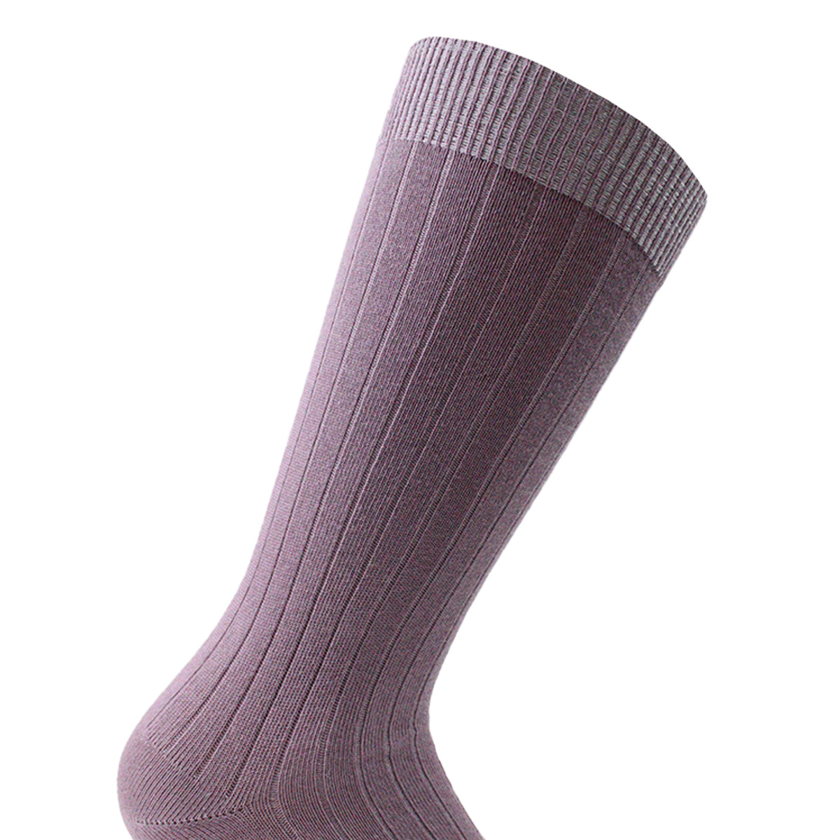 Peruggi - Calcetín Bamboo Acanalado Largo Americano