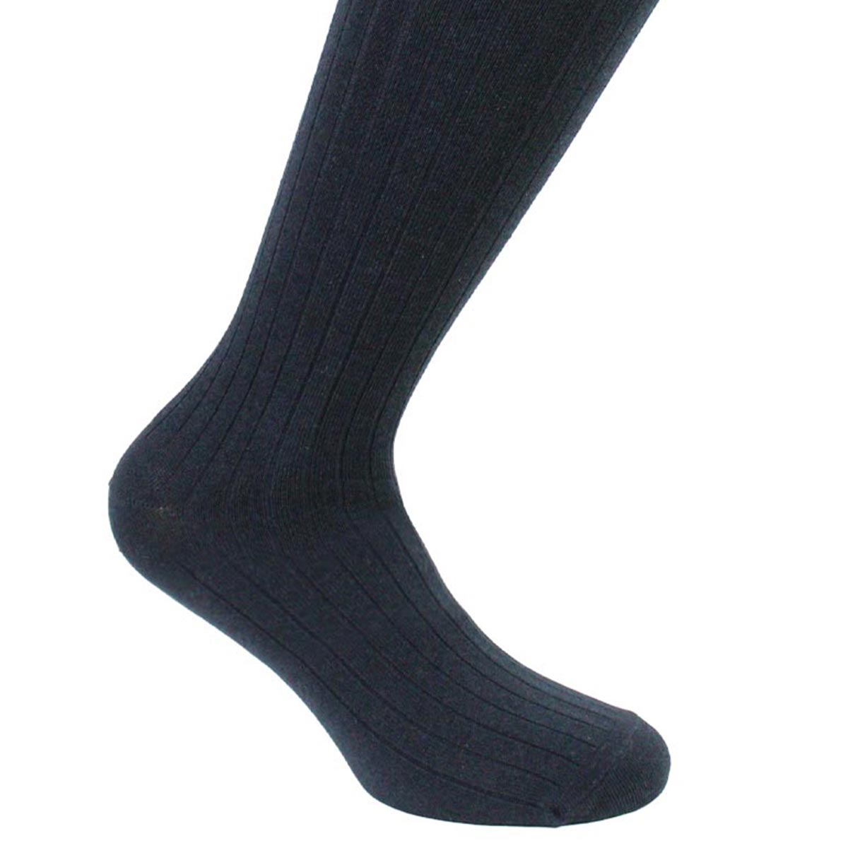 Peruggi - Calceta Bamboo Acanalado Largo 4/4