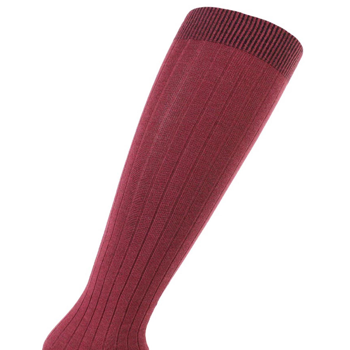 Peruggi - Calceta Bamboo Acanalado Largo 4/4