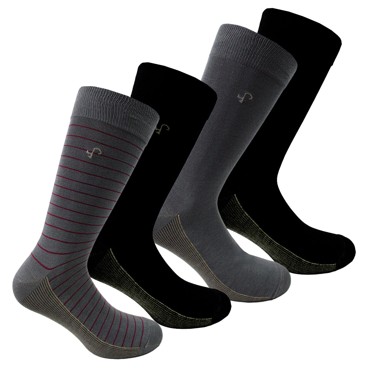 Peruggi - Caja 4 Pares Calcetines Cobre + Bamboo ¡Especial Navidad🎅🏻!
