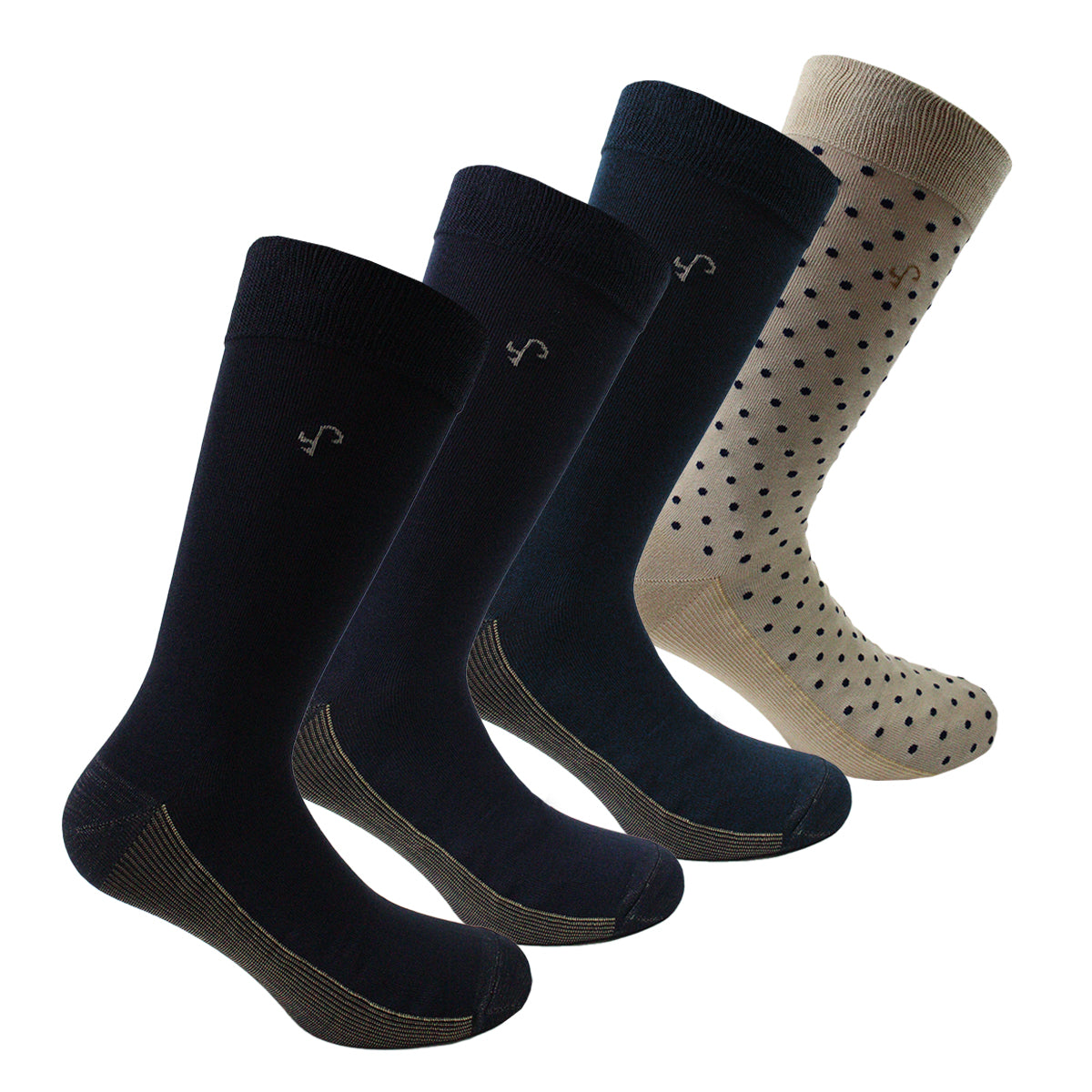Peruggi - Caja 4 Pares Calcetines Cobre + Bamboo ¡Especial Navidad🎅🏻!