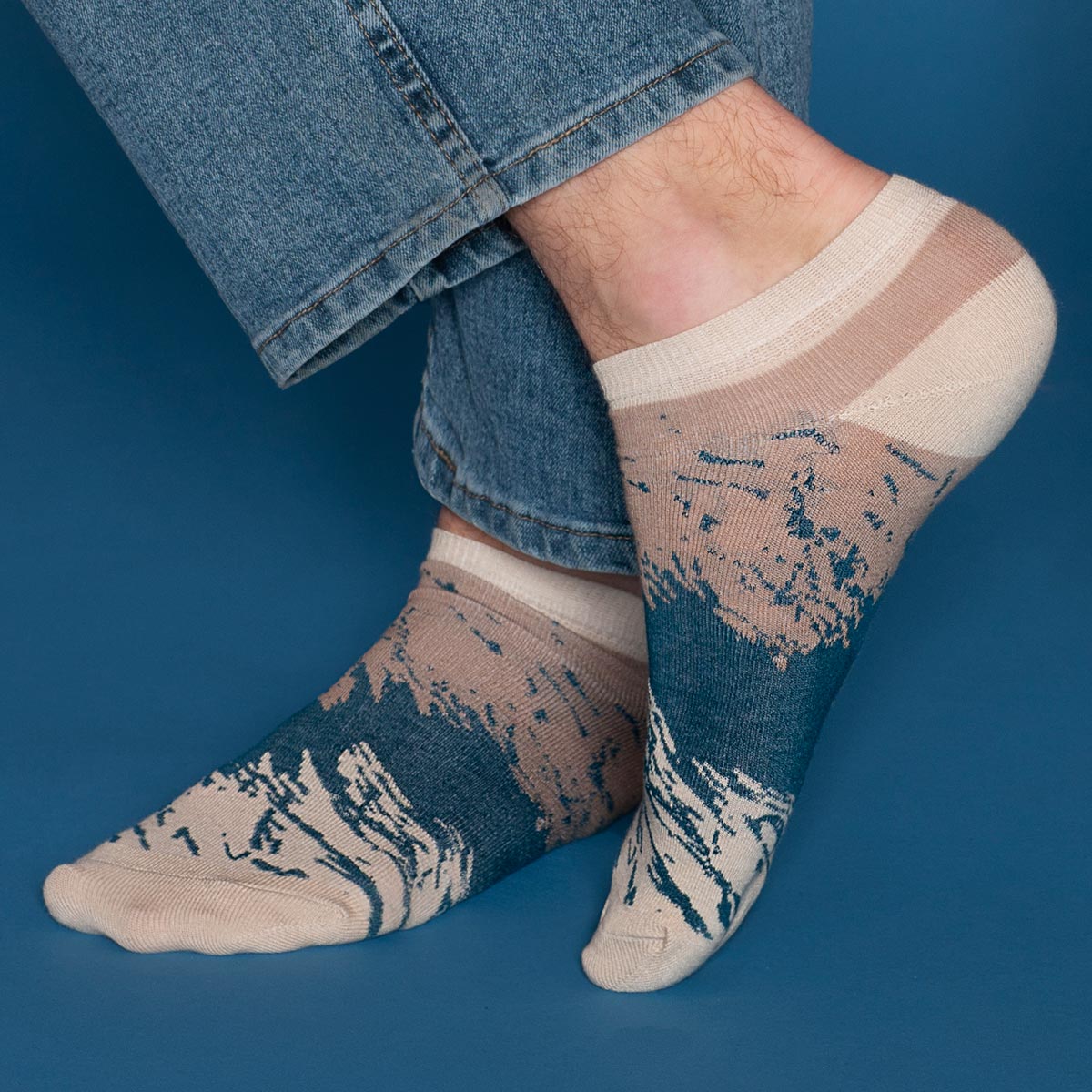 Peruggi - 2 Pares Calcetín Bamboo Pintura