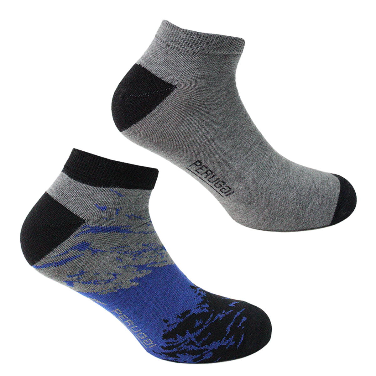 Peruggi - 2 Pares Calcetín Bamboo Pintura