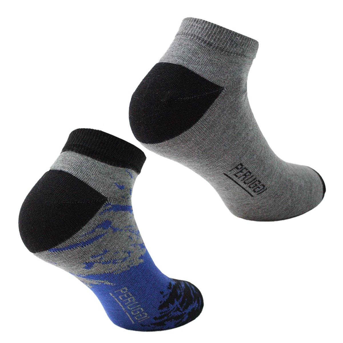 Peruggi - 2 Pares Calcetín Bamboo Pintura