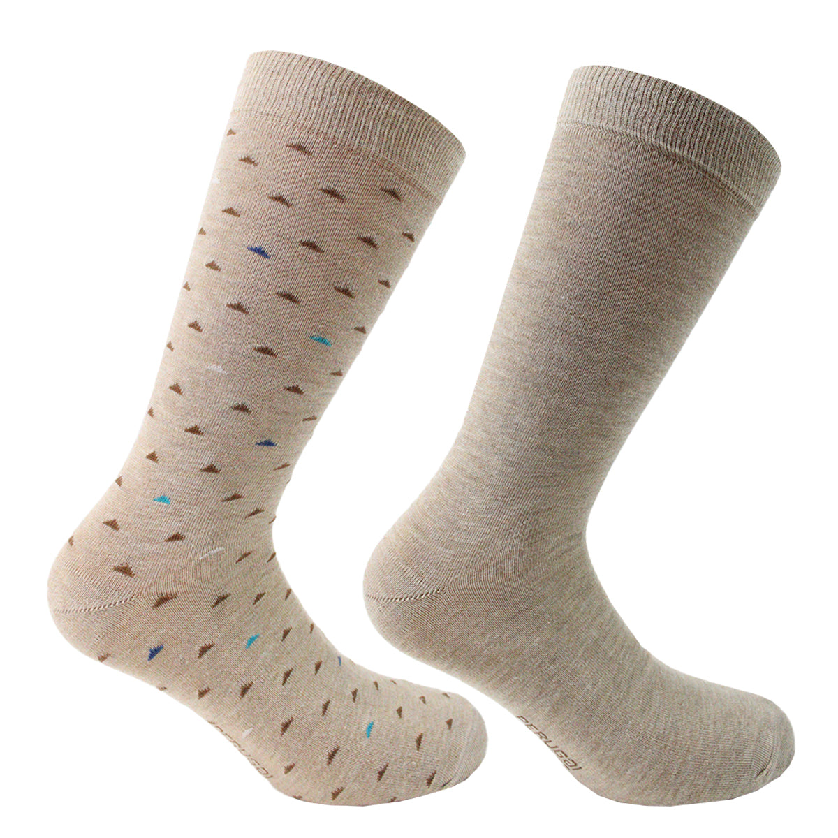 Peruggi - 2 Pares Calcetín Bamboo Triangulo