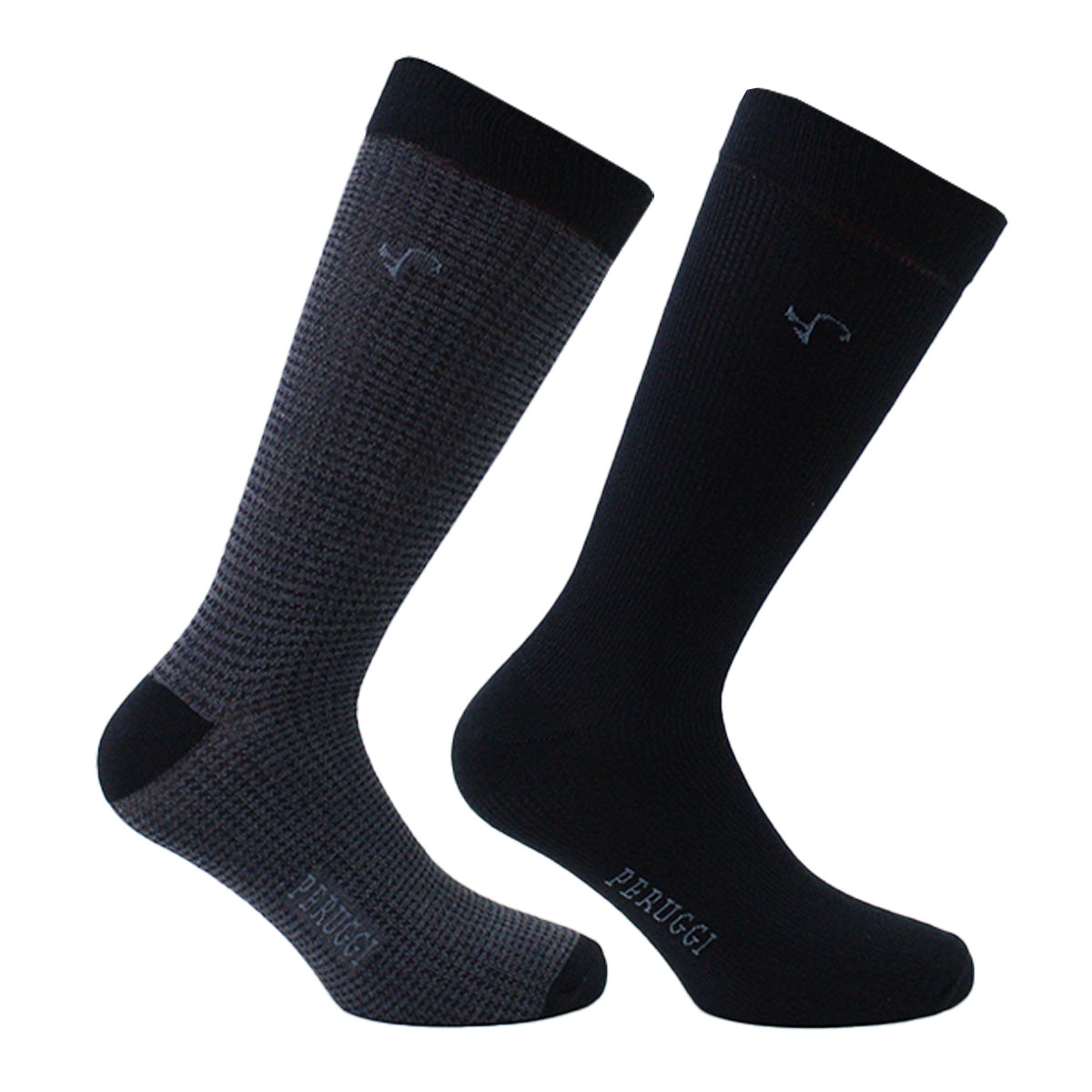 Peruggi - 2 Pares Calcetín Bamboo Pie De Poulete