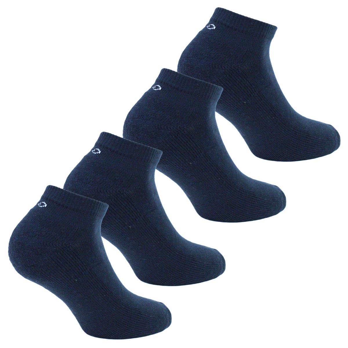 Peruggi - 4 Pares Calcetin Algodón Deportivo Largo 0/4