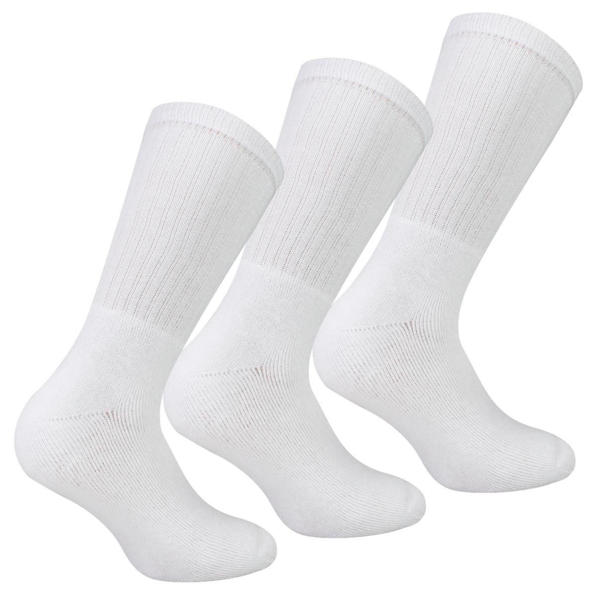 Peruggi - 3 Pares Calcetin Algodón Deportivo Largo 3/4