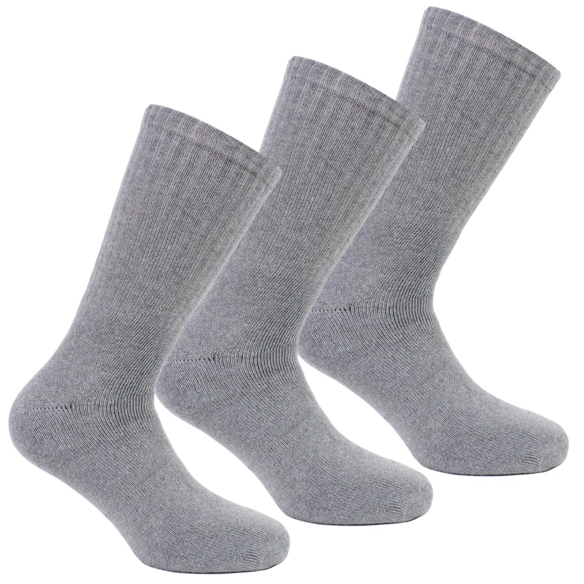 Peruggi - 3 Pares Calcetin Algodón Deportivo Largo 3/4