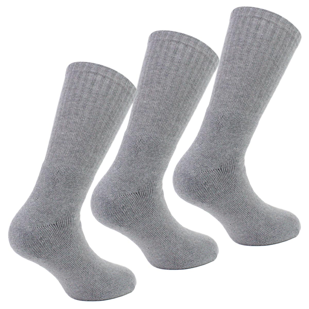 Peruggi - 3 Pares Calcetin Algodón Deportivo Largo 3/4