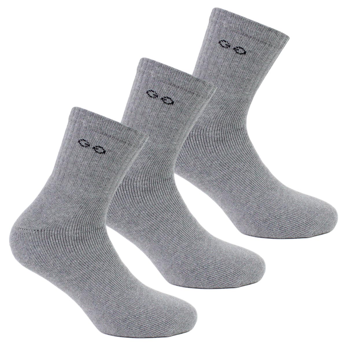 Peruggi - 3 Pares Calcetin Algodón Deportivo Largo 2/4