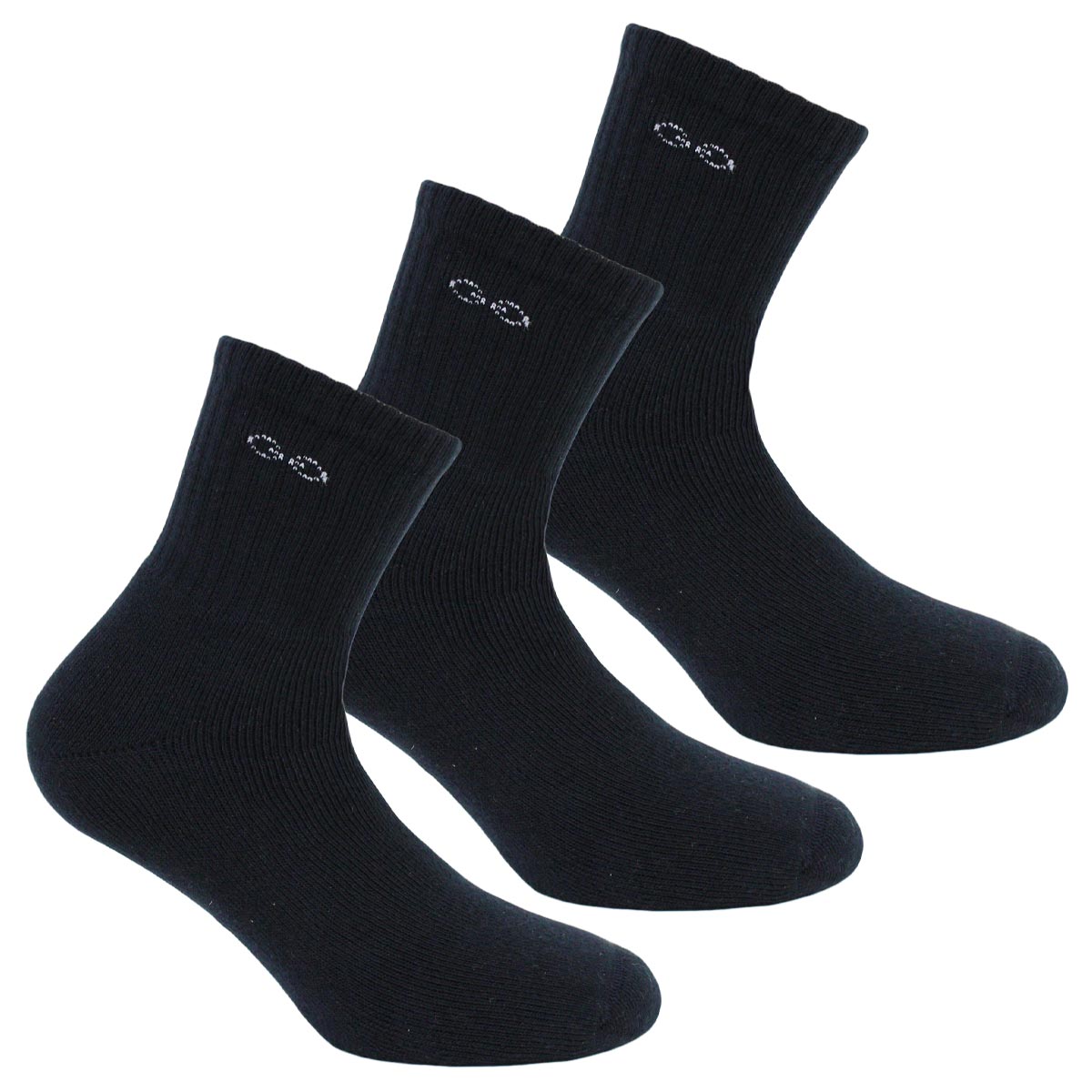 Peruggi - 3 Pares Calcetin Algodón Deportivo Largo 2/4