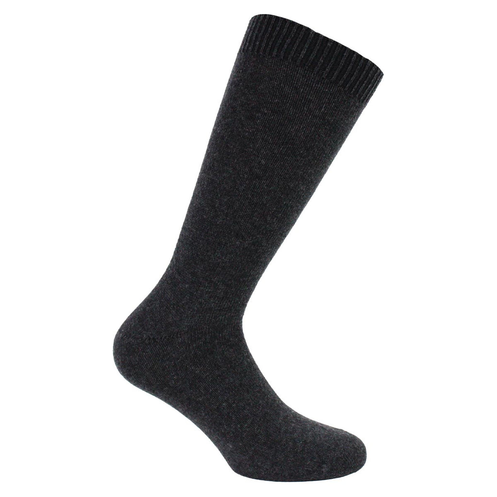 Peruggi - Calcetín Lana Italiana Liso Largo 3/4