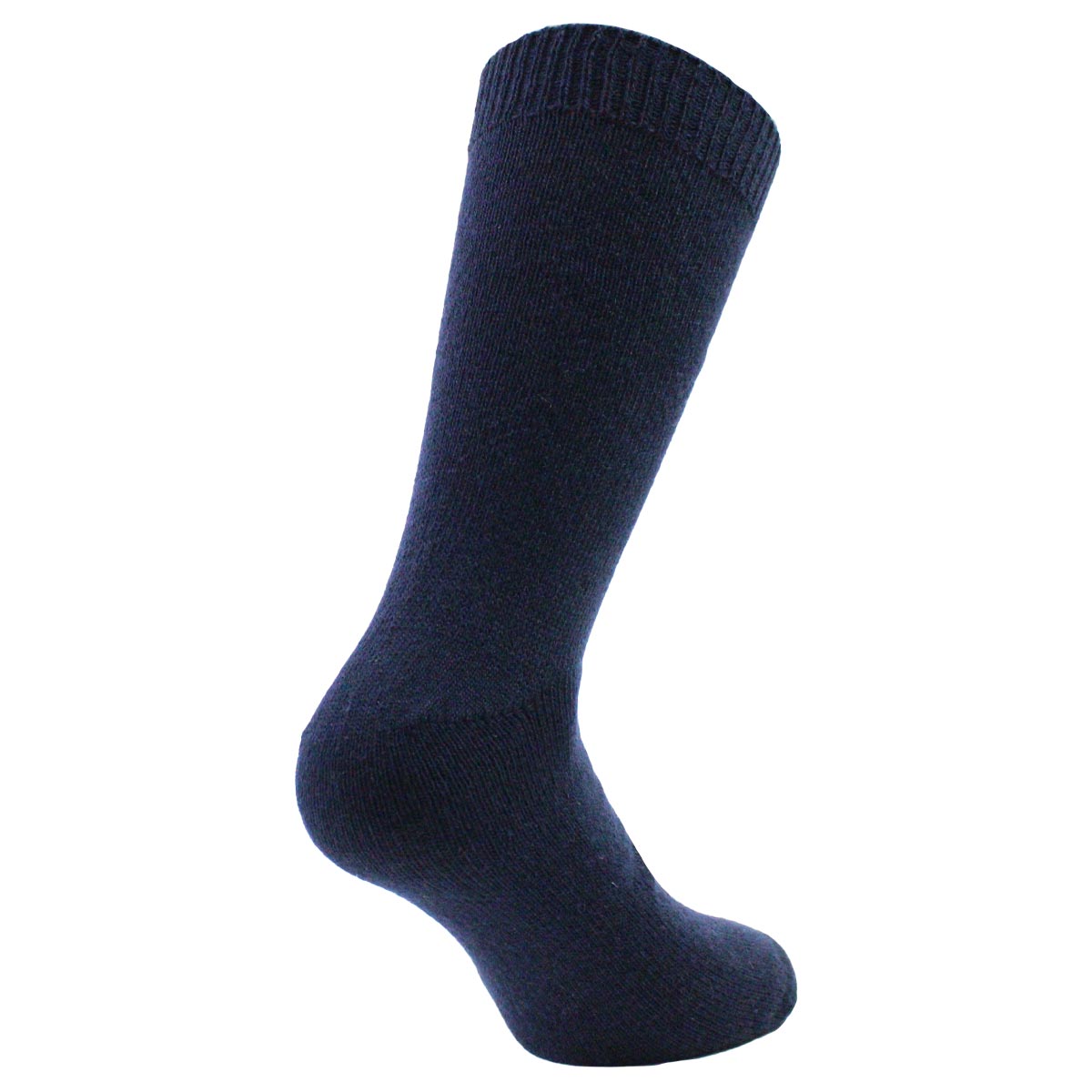 Peruggi - Calcetín Lana Italiana Liso Largo Americano