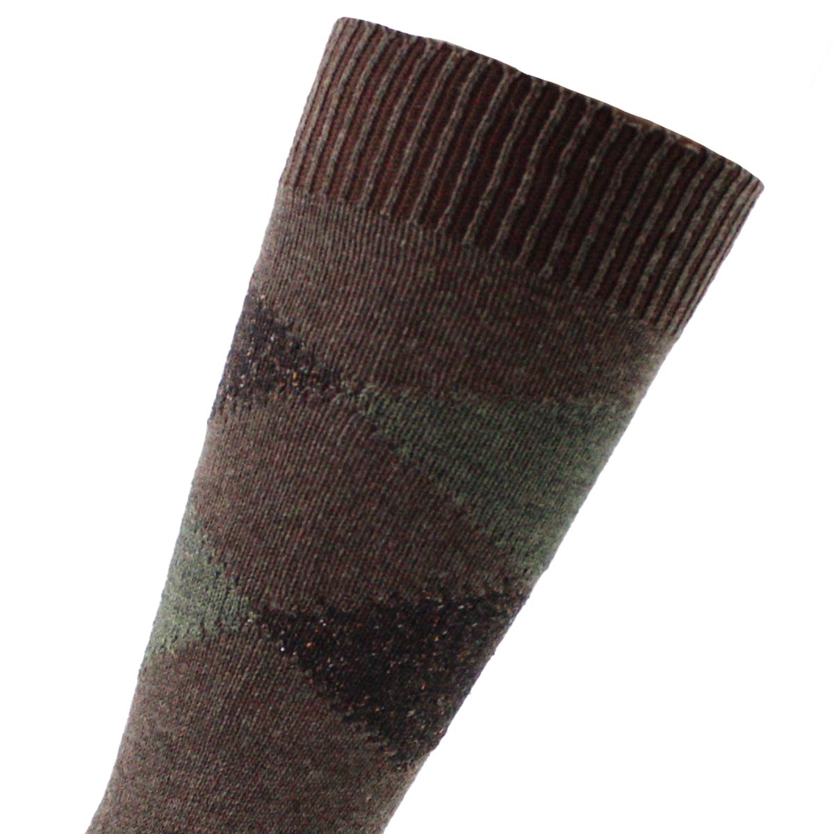 Peruggi - Calcetín Lana Italiana Rombo Largo 3/4