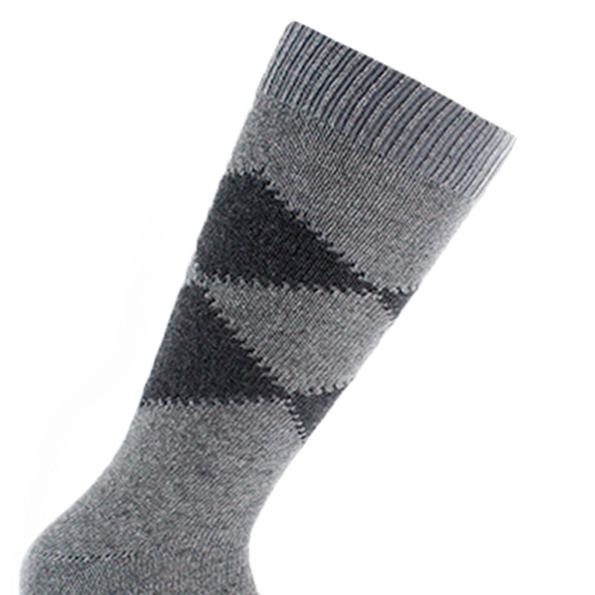 Peruggi - Calcetín Lana Italiana Rombo Largo 3/4