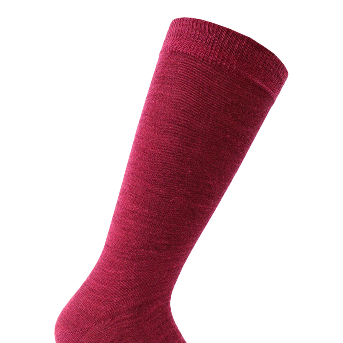 Peruggi - Calcetín Lana Merino Liso Largo Americano