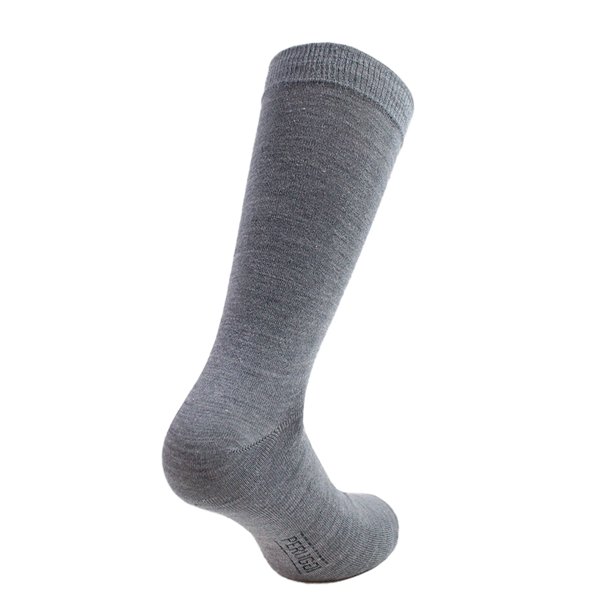 Peruggi - Calcetín Lana Merino Liso Largo Americano