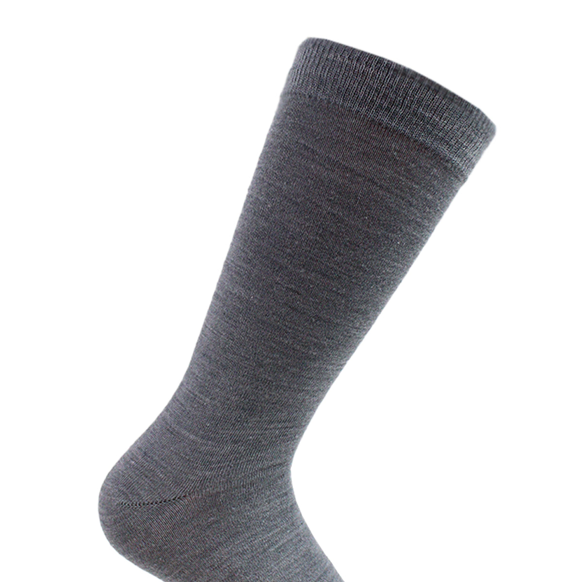 Peruggi - Calcetín Lana Merino Liso Largo Americano