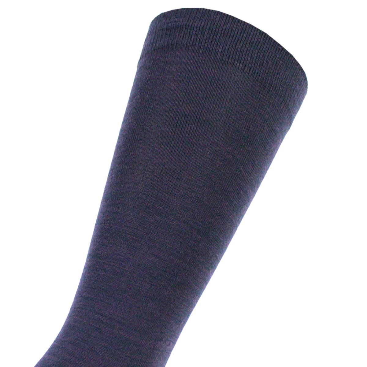 Peruggi - Calcetín Lana Merino Liso Largo Americano