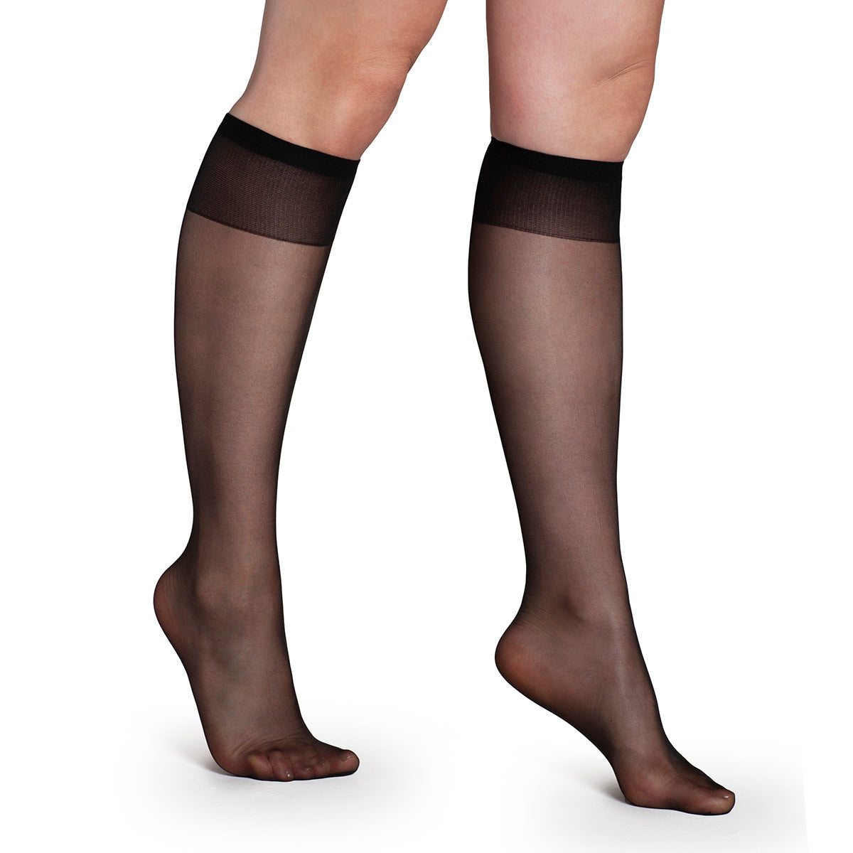 Lasst - 2 Pares Minimedia Punta Transparente