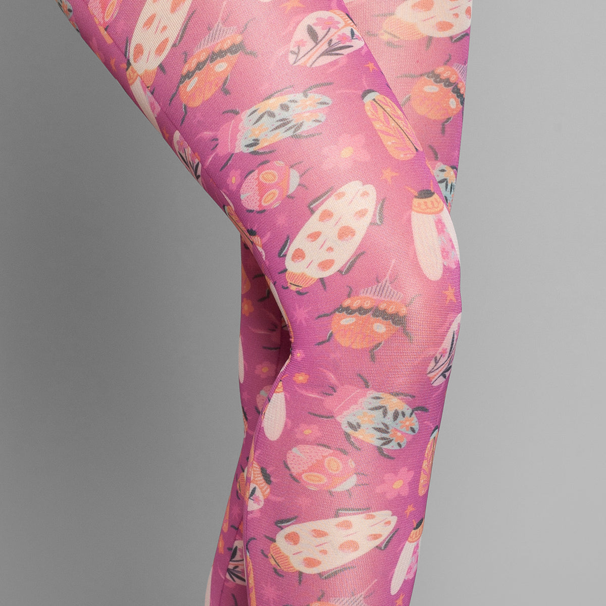 Lasst - Panty Diseño Print Guinda (50 Denier)