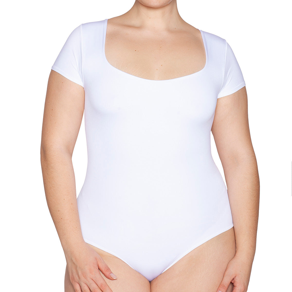 Monarch - Body Manga Corta Escote Cuadrado